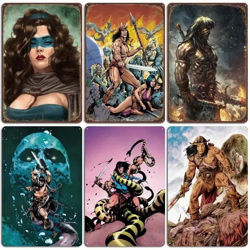Conan Exiles Posters Decoration Wall Decor Living Room Metal Plate Custom Vintage Metal Tin Signs for Wall Decoration Coffee Bar
Conan Exiles Posters Decoration Wall Decor Living Room Metal Plate Custom Vintage Metal Tin Signs for Wall Decoration Coffee Bar