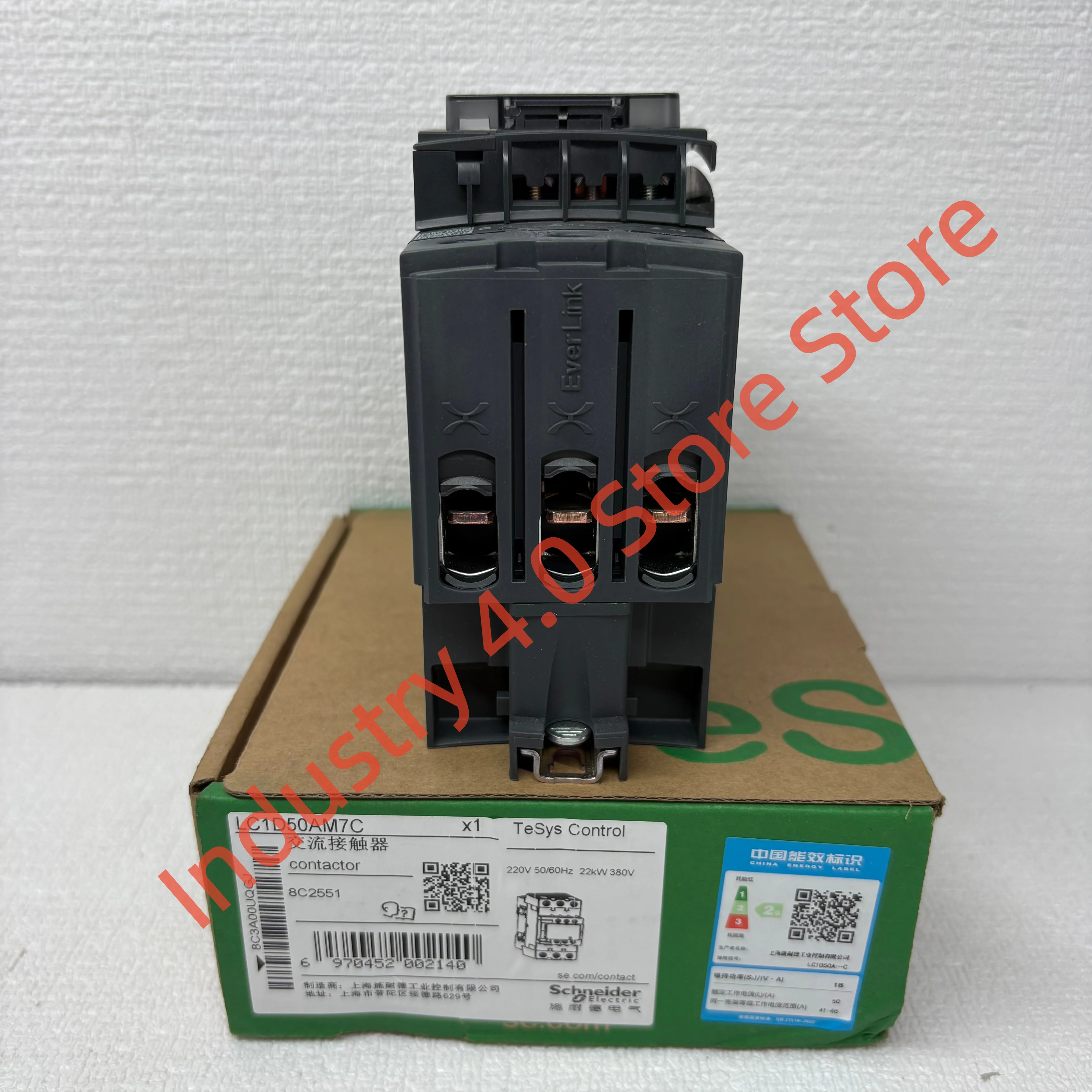Новый оригинальный контактор LC1D50AM7C
Новый оригинальный контактор LC1D50AM7C