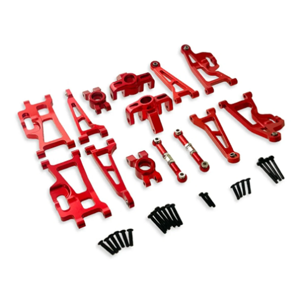 Y04A RC Car Accessories Metal Swing Arm Steering Cup Upgrade Set for Go 1/14 14209 14210 H14BM RC Car(Red)
Y04A RC Car Accessories Metal Swing Arm Steering Cup Upgrade Set for Go 1/14 14209 14210 H14BM RC Car(Red)