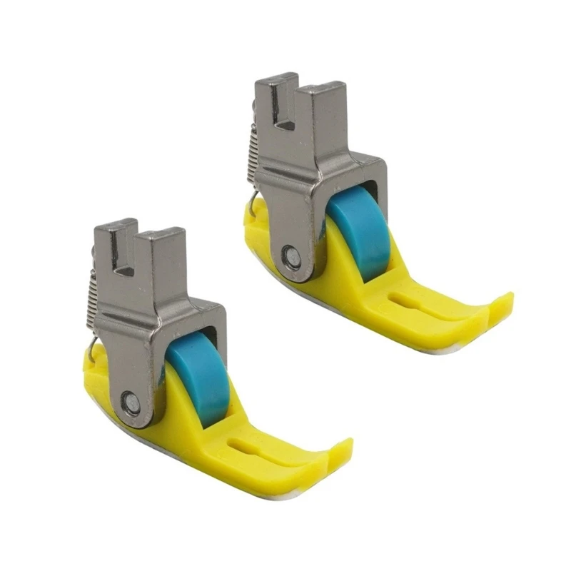 2Pcs Replaceable Flat Car Roller Presser Foot for Shirts Curtains Canvas Fabric
2Pcs Replaceable Flat Car Roller Presser Foot for Shirts Curtains Canvas Fabric