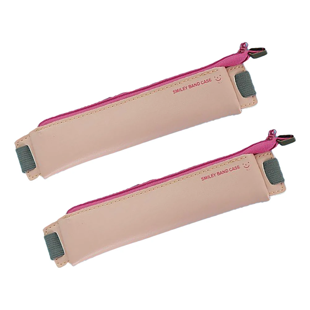 2 Pcs Business Pen Bag Vintage Holder Protective Case Simple Pens School Office Supplies Desk Organizer
2 Pcs Business Pen Bag Vintage Holder Protective Case Simple Pens School Office Supplies Desk Organizer