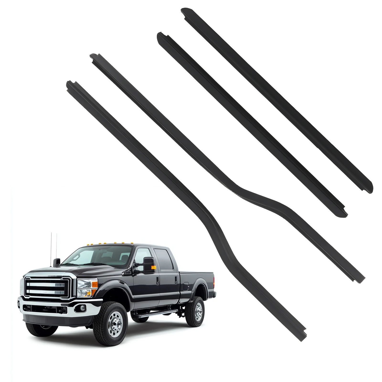 Window Weatherstrip Seal Belt Moulding for Ford F-250/F-350/F-450/F-550 99-2016
Window Weatherstrip Seal Belt Moulding for Ford F-250/F-350/F-450/F-550 99-2016