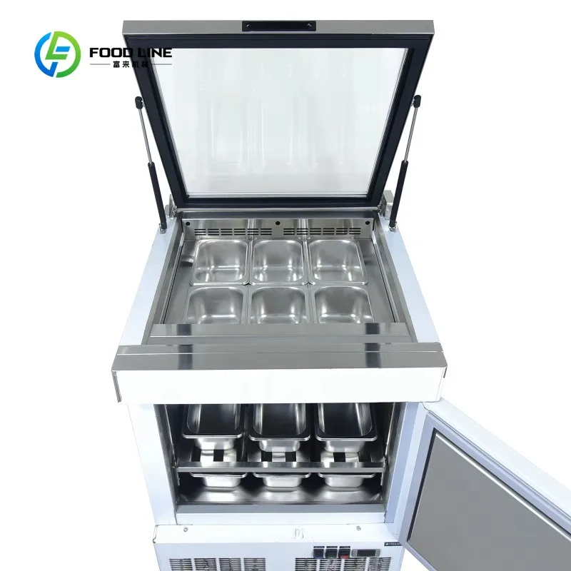 Customized Commercial Blast Shock Freezer with 6 Pans and 2 Trays, Ideal for Flash Freezing Ice Cream and Gelato
Customized Commercial Blast Shock Freezer with 6 Pans and 2 Trays, Ideal for Flash Freezing Ice Cream and Gelato