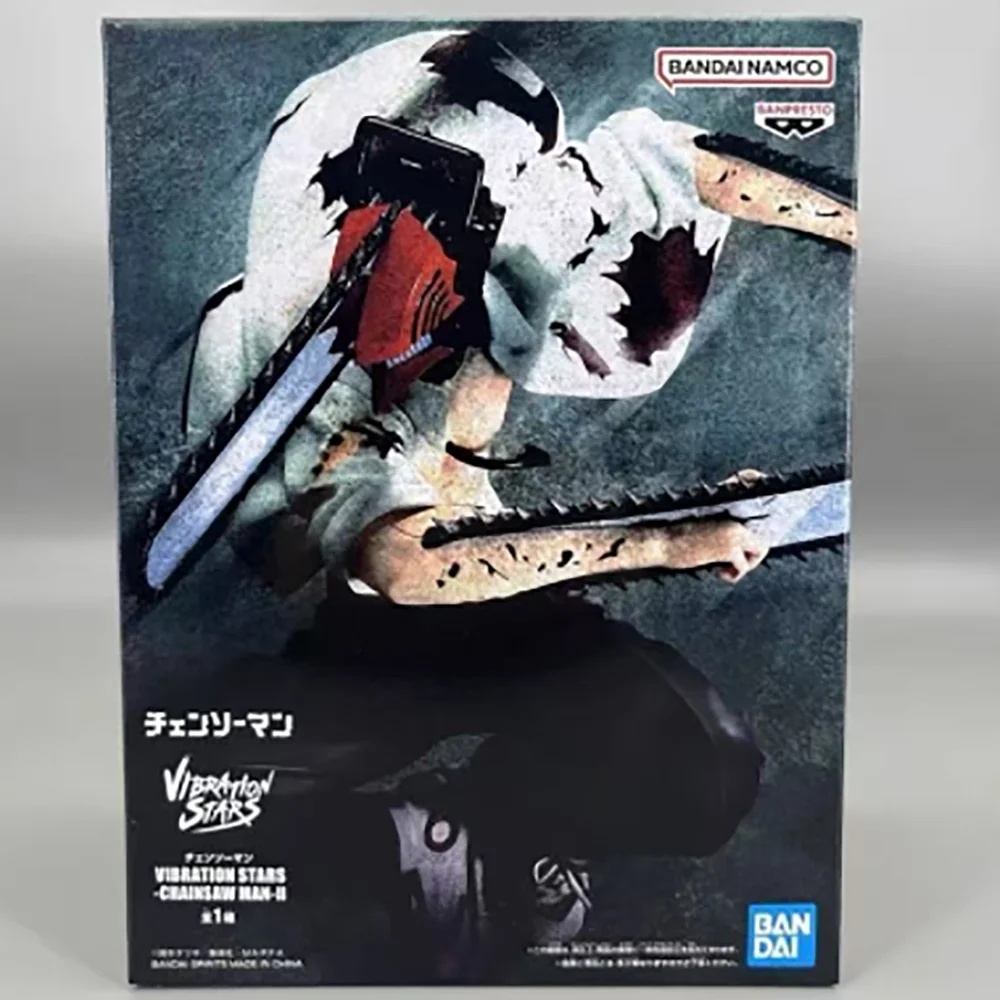 100% оригинал в наличии Bandai Spirits Banpresto вибрационные звезды бензопила человек бензопила человек II аниме фигурка модель украшение подарок
100% оригинал в наличии Bandai Spirits Banpresto вибрационные звезды бензопила человек бензопила человек II аниме фигурка модель украшение подарок