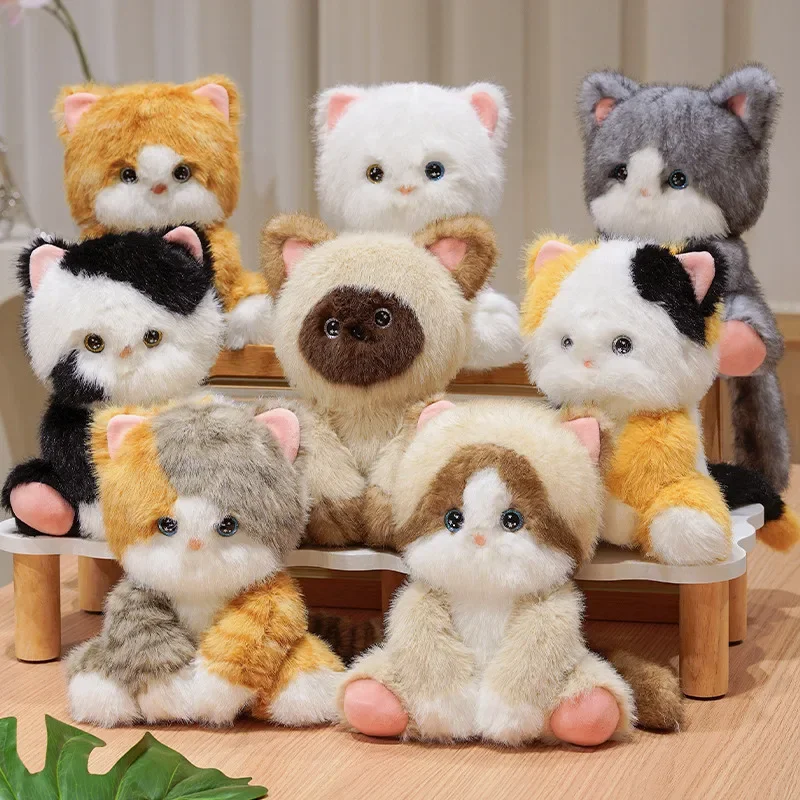 Kawaii Cartoon Cat Doll Plush Toy Stuffed Soft Animal Plush Toy Kids Sleeping Kitten Toys for Kids Girls Birthday Gift
Kawaii Cartoon Cat Doll Plush Toy Stuffed Soft Animal Plush Toy Kids Sleeping Kitten Toys for Kids Girls Birthday Gift