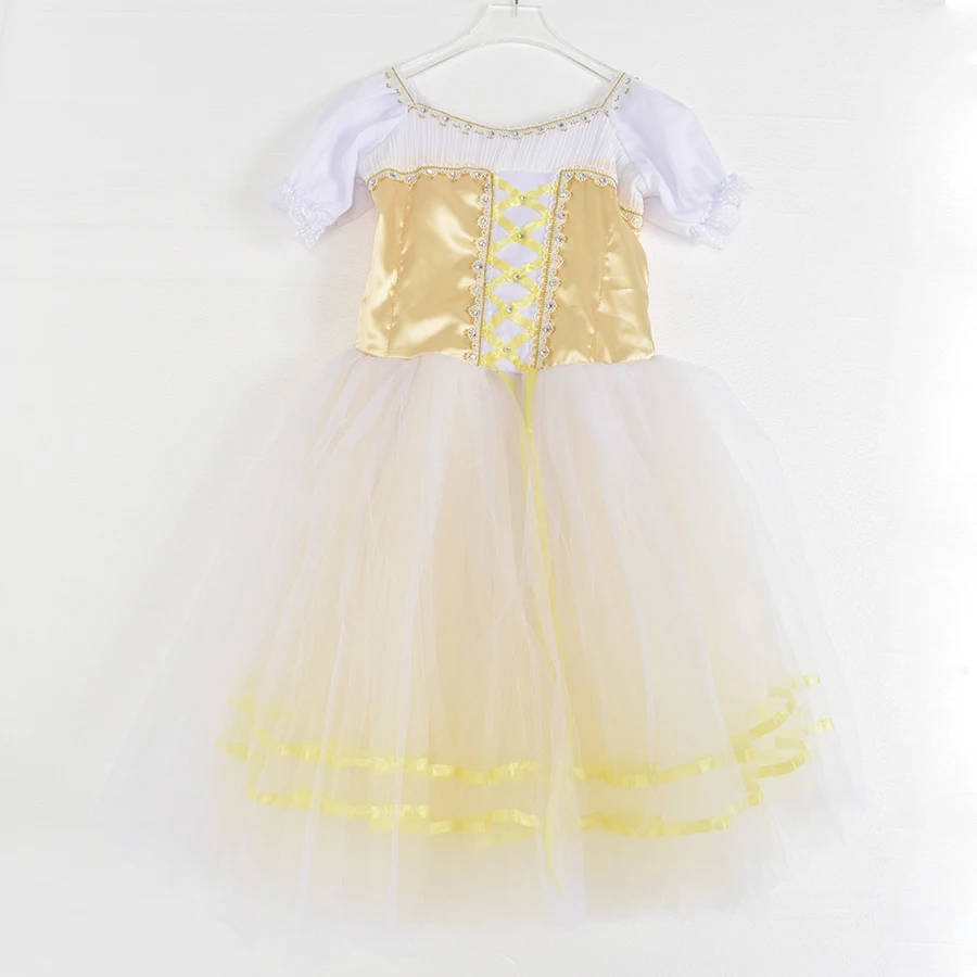 New Romantic Tutu Giselle Ballet Costumes Girls Child Velet Long Tulle Dress Skate Ballerina Dress Puff Sleeve Chorus Dress
New Romantic Tutu Giselle Ballet Costumes Girls Child Velet Long Tulle Dress Skate Ballerina Dress Puff Sleeve Chorus Dress