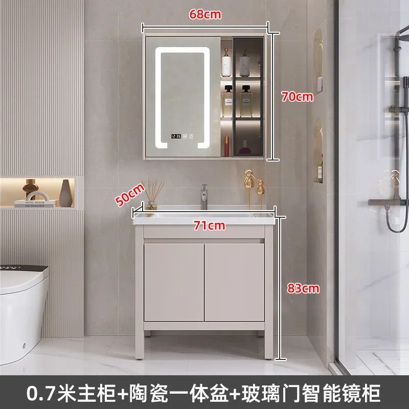 Oak Bathroom Cabinet Combination Solid Wood Wash Basin Cabinet Washstand Ceramic Whole Washbin
Oak Bathroom Cabinet Combination Solid Wood Wash Basin Cabinet Washstand Ceramic Whole Washbin