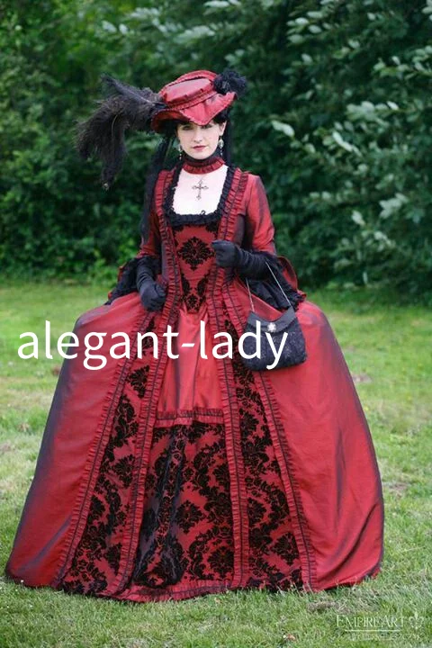 Puffy Victorian Prom Dress Gothic Black Red Corseted Half Sleeve A-Line Floor Edwardian Evening Customised Masquerade
Puffy Victorian Prom Dress Gothic Black Red Corseted Half Sleeve A-Line Floor Edwardian Evening Customised Masquerade
