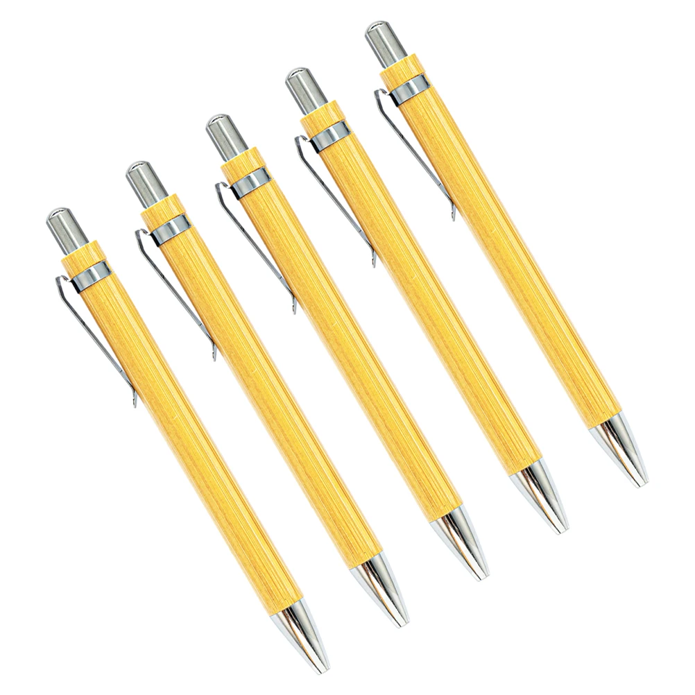 5pcs Ballpoint Bamboo Material Fine Ink Smooth Writing Creative Writing Pen Stationery Office Supplies Student Gifts
5pcs Ballpoint Bamboo Material Fine Ink Smooth Writing Creative Writing Pen Stationery Office Supplies Student Gifts