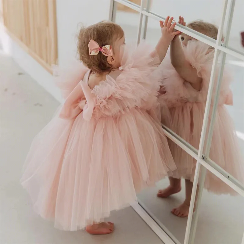 Girls' Birthday Princess Dress Flower Girl Tail Puff Tulle Dress Children's Model Show Little Girl Piano Performance Dress
Girls' Birthday Princess Dress Flower Girl Tail Puff Tulle Dress Children's Model Show Little Girl Piano Performance Dress
