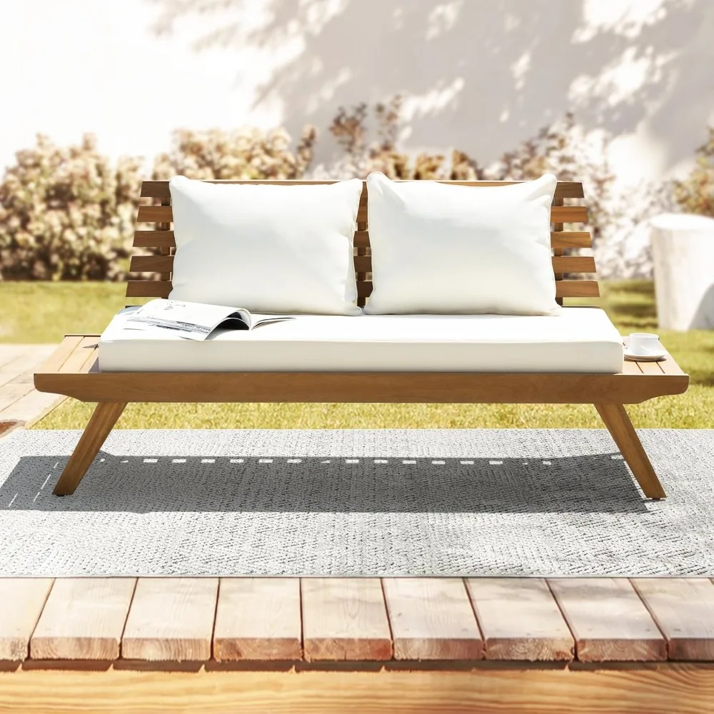 Capacity Acacia Patio Loveseat, FSC Certified 2 Seater Outdoor Sofa with 3.9in Thick Cushions
Capacity Acacia Patio Loveseat, FSC Certified 2 Seater Outdoor Sofa with 3.9in Thick Cushions