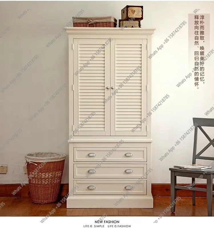 MX Rural Simple And Fashionable Wardrobe Small Apartment Bedroom Solid Wood Wardrobe Modern Light Luxury Locker Customization
MX Rural Simple And Fashionable Wardrobe Small Apartment Bedroom Solid Wood Wardrobe Modern Light Luxury Locker Customization