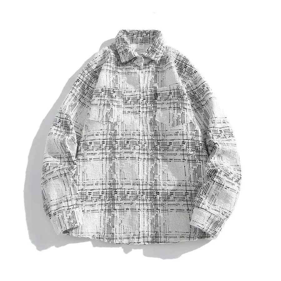 Свободная клетчатая куртка Jaet ex Casual Sle, осенне-зимняя верхняя одежда для пар, молодежный модный полиэстер, материал
Свободная клетчатая куртка Jaet ex Casual Sle, осенне-зимняя верхняя одежда для пар, молодежный модный полиэстер, материал