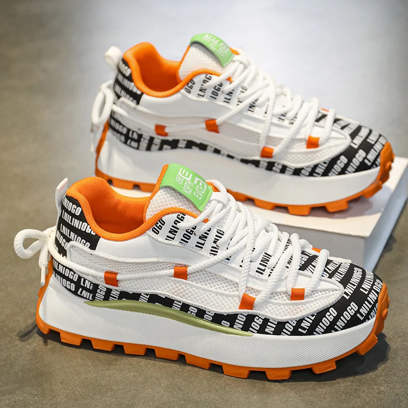 2024 New Original Men's Thick Sole Trendy Casual Sports Shoes, Mesh Breathable Soft Elastic Sports Versatile Sports Shoes
2024 New Original Men's Thick Sole Trendy Casual Sports Shoes, Mesh Breathable Soft Elastic Sports Versatile Sports Shoes