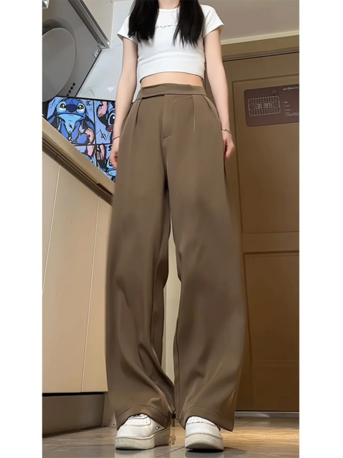 Ice Silk Magic Tape Casual Men's West Pants Summer Thin Straight Leg Wide Leg Long Pants CleanFit Suit Pants Loose Fit Youthf...
Ice Silk Magic Tape Casual Men's West Pants Summer Thin Straight Leg Wide Leg Long Pants CleanFit Suit Pants Loose Fit Youthf...