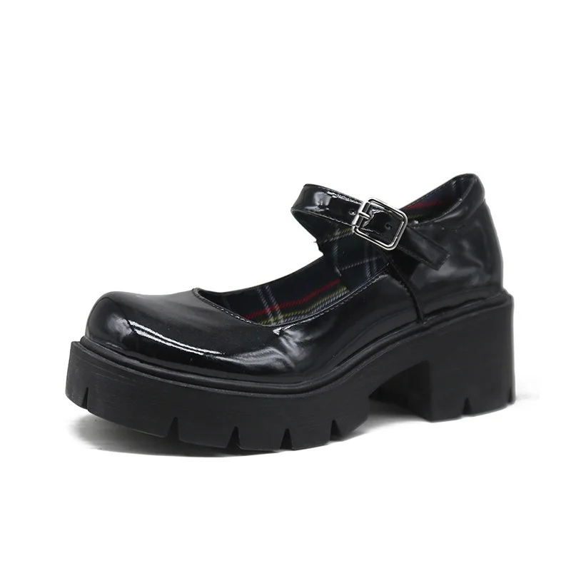 2022 NEW Lolita Leather Students JK Female High Heel Shoes Platform Mary Jane Vintage Platform Cosplay Shoes Women's Shoes
2022 NEW Lolita Leather Students JK Female High Heel Shoes Platform Mary Jane Vintage Platform Cosplay Shoes Women's Shoes