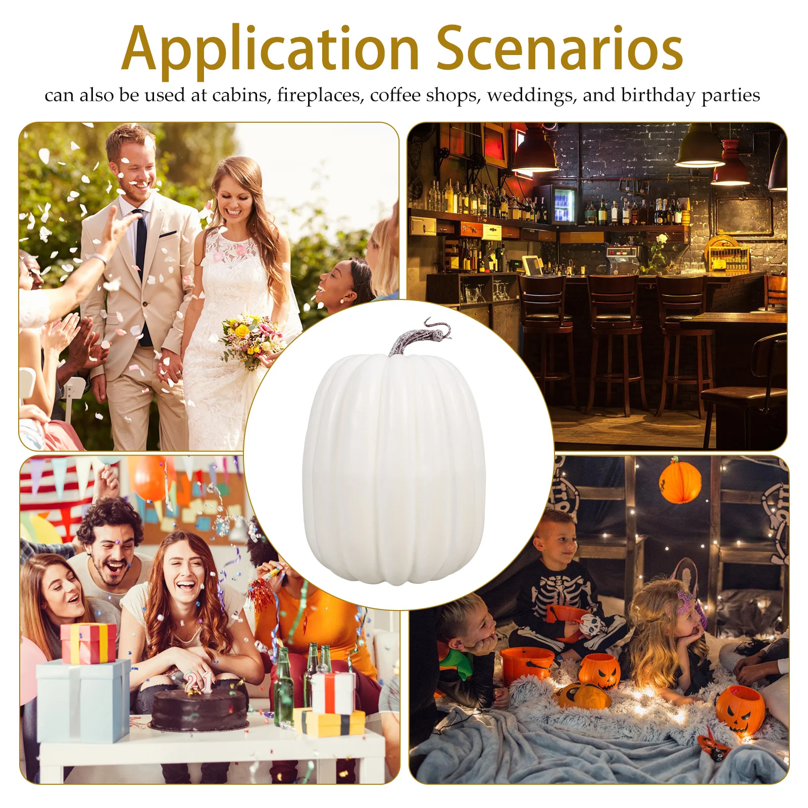 Foam Pumpkin Decor Artificial White Statue for Halloween Thanksgiving Fall Season Blank Pumpkins Props Simulation Foam Pumpkins
Foam Pumpkin Decor Artificial White Statue for Halloween Thanksgiving Fall Season Blank Pumpkins Props Simulation Foam Pumpkins