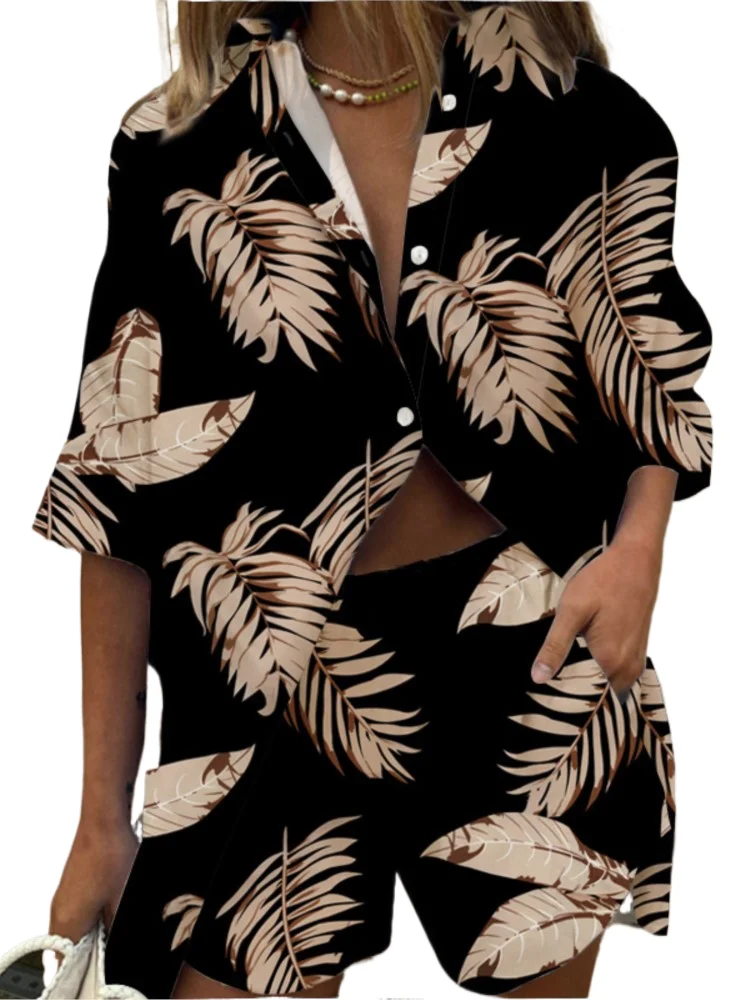 2 Piece Sets Women Outfit Two Piece Short Set Summer Casual Print Short Sleeve Fashion Loose Shirts Suit Outfites Pant Sets
2 Piece Sets Women Outfit Two Piece Short Set Summer Casual Print Short Sleeve Fashion Loose Shirts Suit Outfites Pant Sets