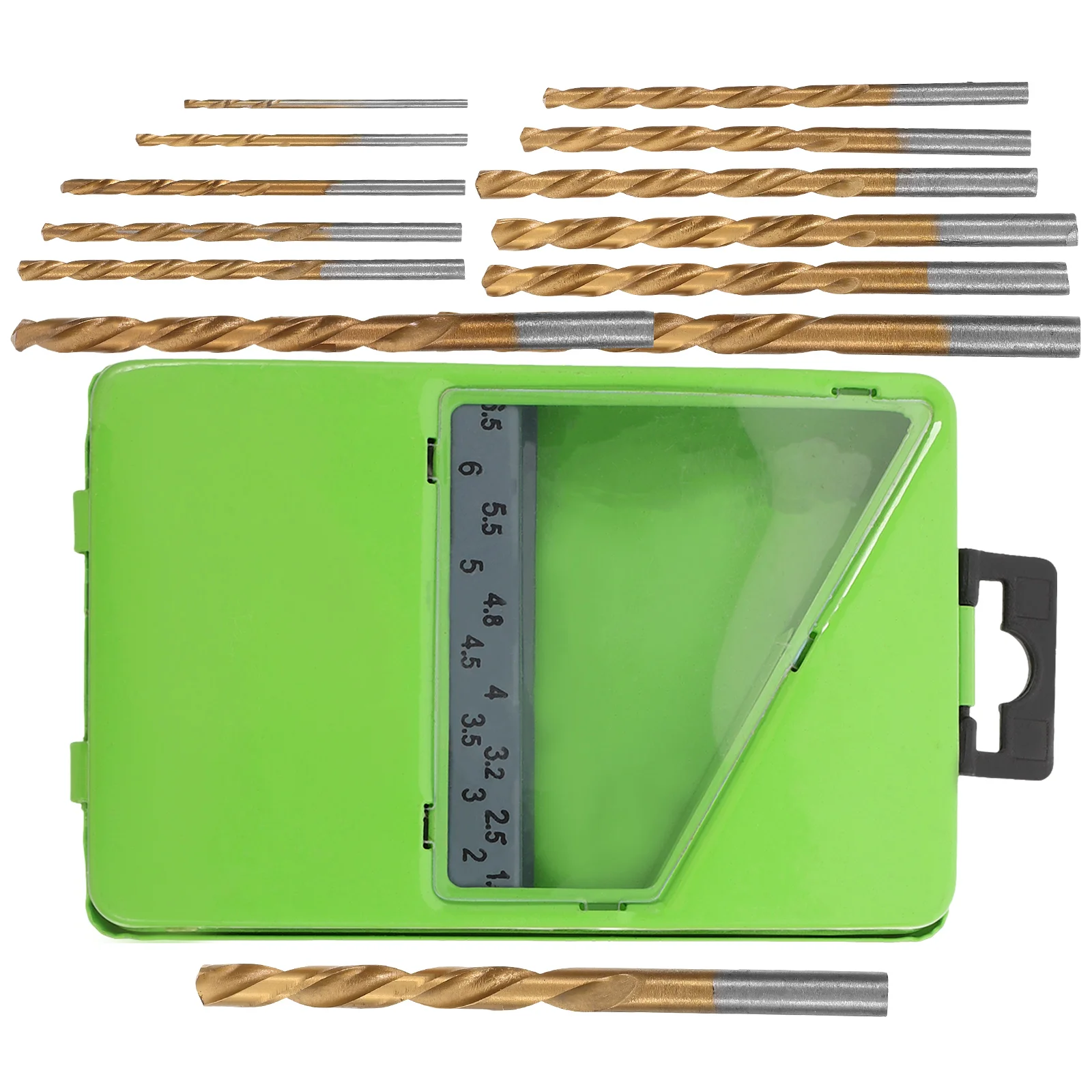 1 set Professional Metal Drill Bits Set for Iron Steel Ultra Hard Alloy H Power Drilling Tools R om Color Sturdy Box Storage
1 set Professional Metal Drill Bits Set for Iron Steel Ultra Hard Alloy H Power Drilling Tools R om Color Sturdy Box Storage