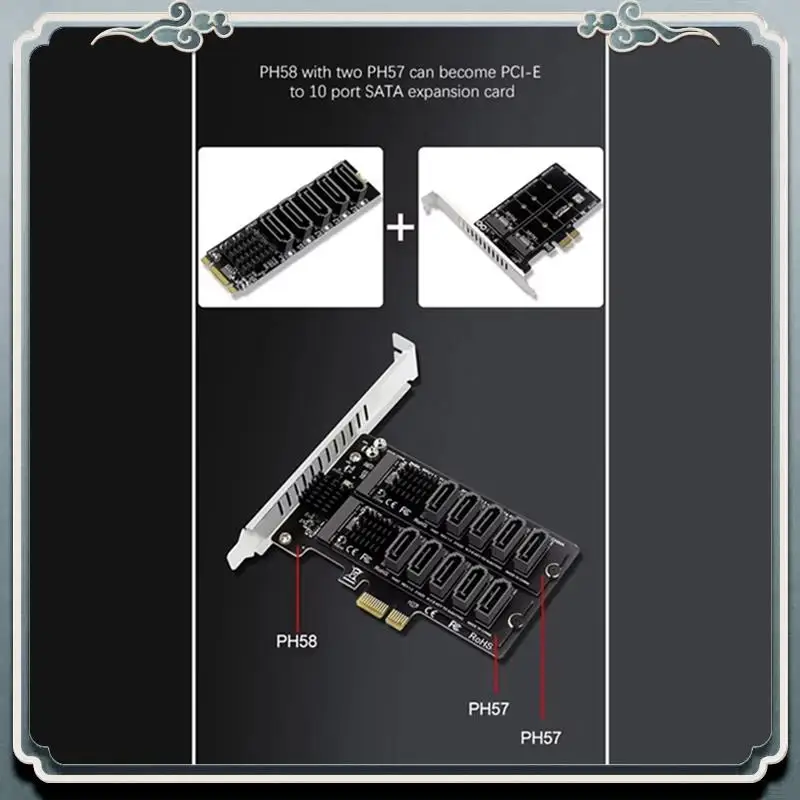 Премиум M.2 NGFF B-Key Sata к SATA 5-портовая карта расширения Карта расширения 6 Гбит/с Чипсет JM575 Поддержка SSD и HDD
Премиум M.2 NGFF B-Key Sata к SATA 5-портовая карта расширения Карта расширения 6 Гбит/с Чипсет JM575 Поддержка SSD и HDD