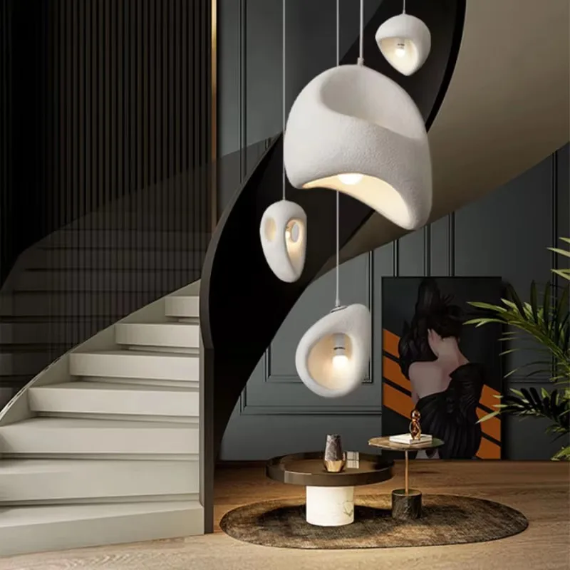 Japanese Wabi Sabi Designer Minimalist Pendant Light Modern Restaurant Light Living Room Bedroom Decoration Pendant Light
Japanese Wabi Sabi Designer Minimalist Pendant Light Modern Restaurant Light Living Room Bedroom Decoration Pendant Light