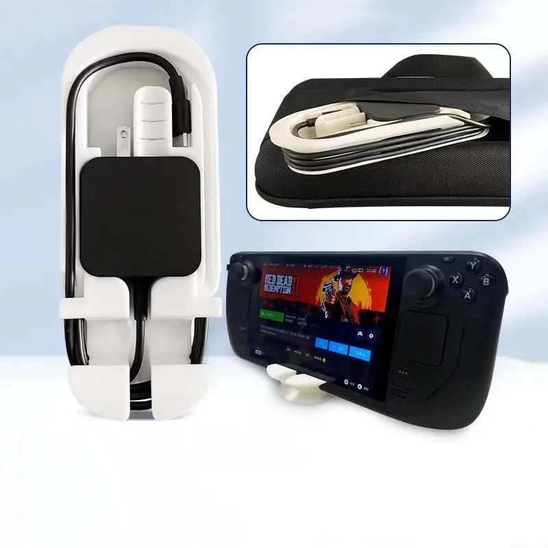 Steam Deck Charger Storage, Game Console Holder and Power AC Adapter, Holder for Steam Deck Accessories,Fits in Original Package
Steam Deck Charger Storage, Game Console Holder and Power AC Adapter, Holder for Steam Deck Accessories,Fits in Original Package