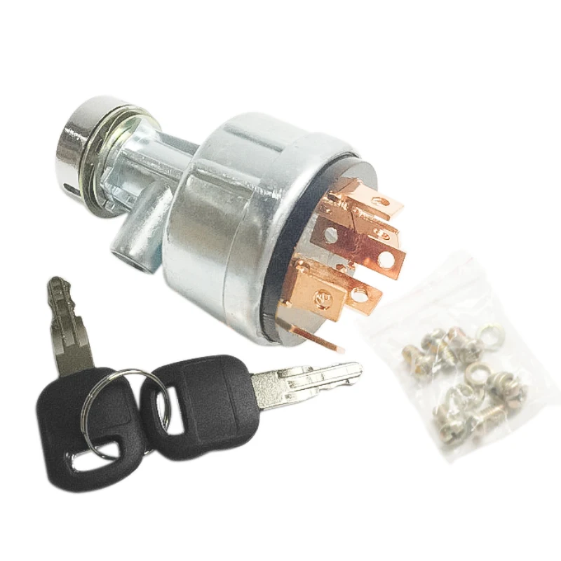 excavator accessories For CATERPILLAR CAT 320B Start lock 6-wire lock head Ignition Switch Ignition switch
excavator accessories For CATERPILLAR CAT 320B Start lock 6-wire lock head Ignition Switch Ignition switch