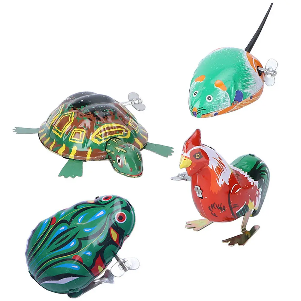 4Pcs Wind-Up Iron Cochain Jumping Animal Early Playthings Birthday Party Favors Fun Educational Games Farm Toys
4Pcs Wind-Up Iron Cochain Jumping Animal Early Playthings Birthday Party Favors Fun Educational Games Farm Toys
