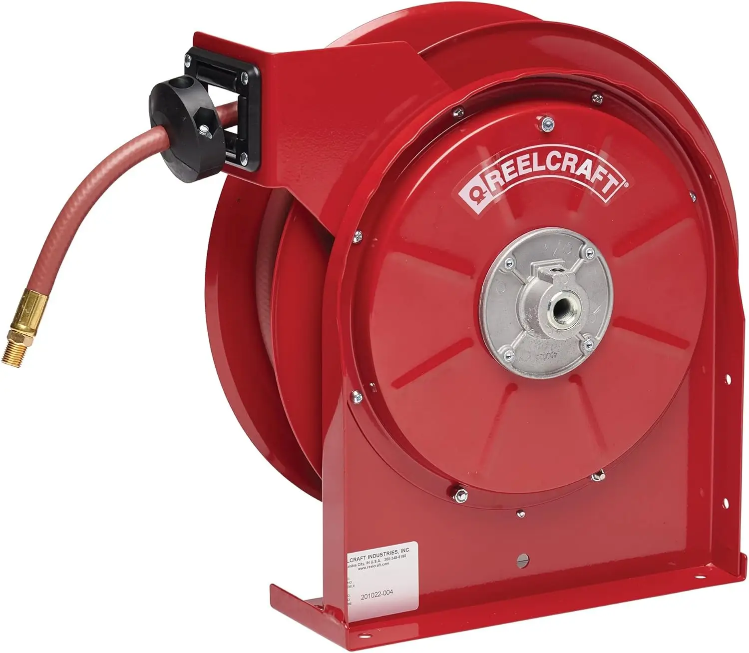 5635 Premium Duty Spring Retractable Hose Reel, Spring Driven Hose Reel for Air and Water, ⅜" x 35'
5635 Premium Duty Spring Retractable Hose Reel, Spring Driven Hose Reel for Air and Water, ⅜" x 35'