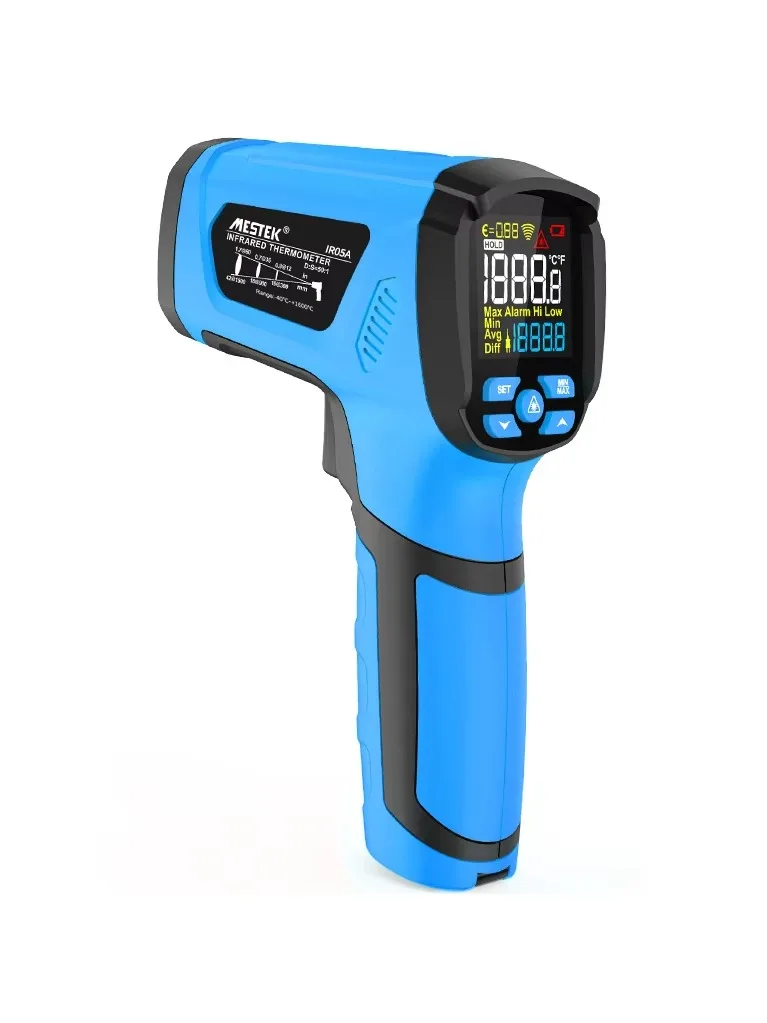 -40℃~2000℃ Pyrometer Infrareds Thermometer Guns Temperature Measurement Electronic Hygrometer Digital Thermometer for Industry
-40℃~2000℃ Pyrometer Infrareds Thermometer Guns Temperature Measurement Electronic Hygrometer Digital Thermometer for Industry