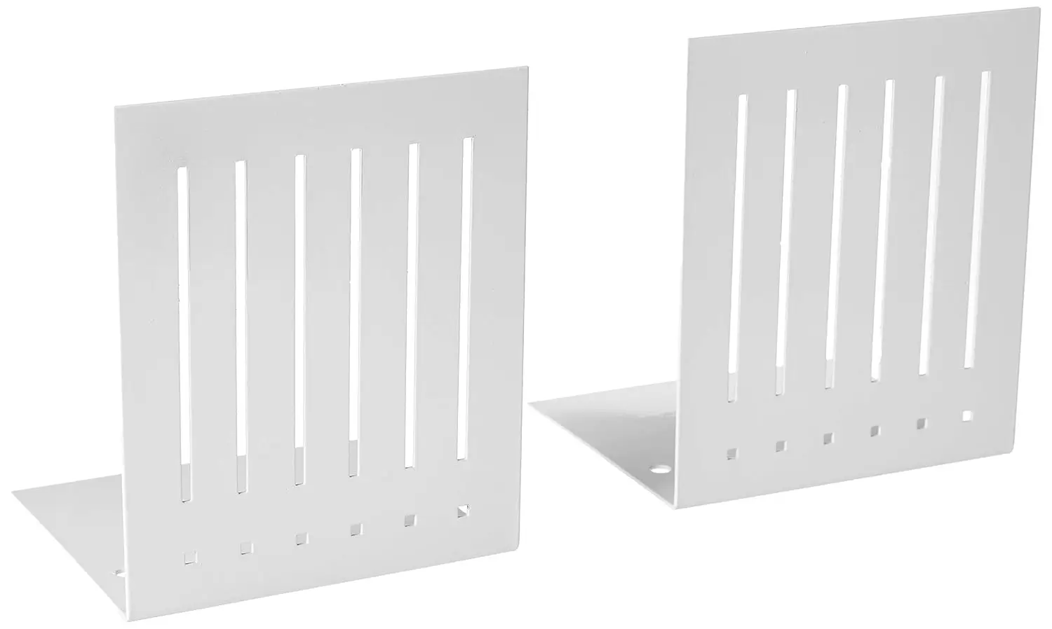 Heavy Bookends for Shelves with Non-Skid Base, Sturdy Steel Holder for Heavy Books Cookbooks Vinyl Records, White
Heavy Bookends for Shelves with Non-Skid Base, Sturdy Steel Holder for Heavy Books Cookbooks Vinyl Records, White