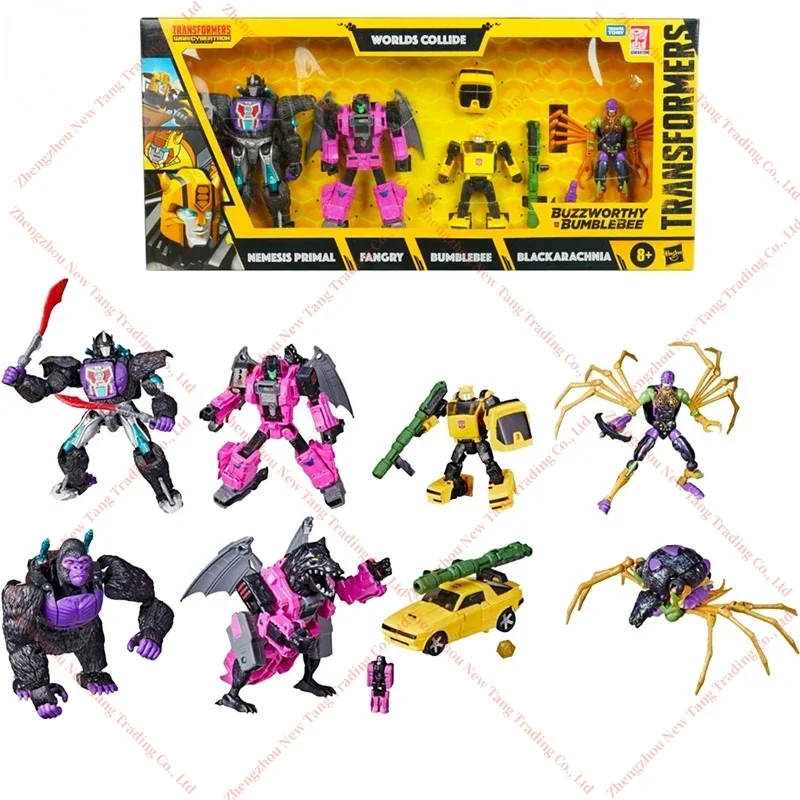 【In Stock】 Transformed Toys BB Series Nemesis Primal Fangry Bumblebee Blackarachnia Action Figures Collectible Model Gift Toys
【In Stock】 Transformed Toys BB Series Nemesis Primal Fangry Bumblebee Blackarachnia Action Figures Collectible Model Gift Toys