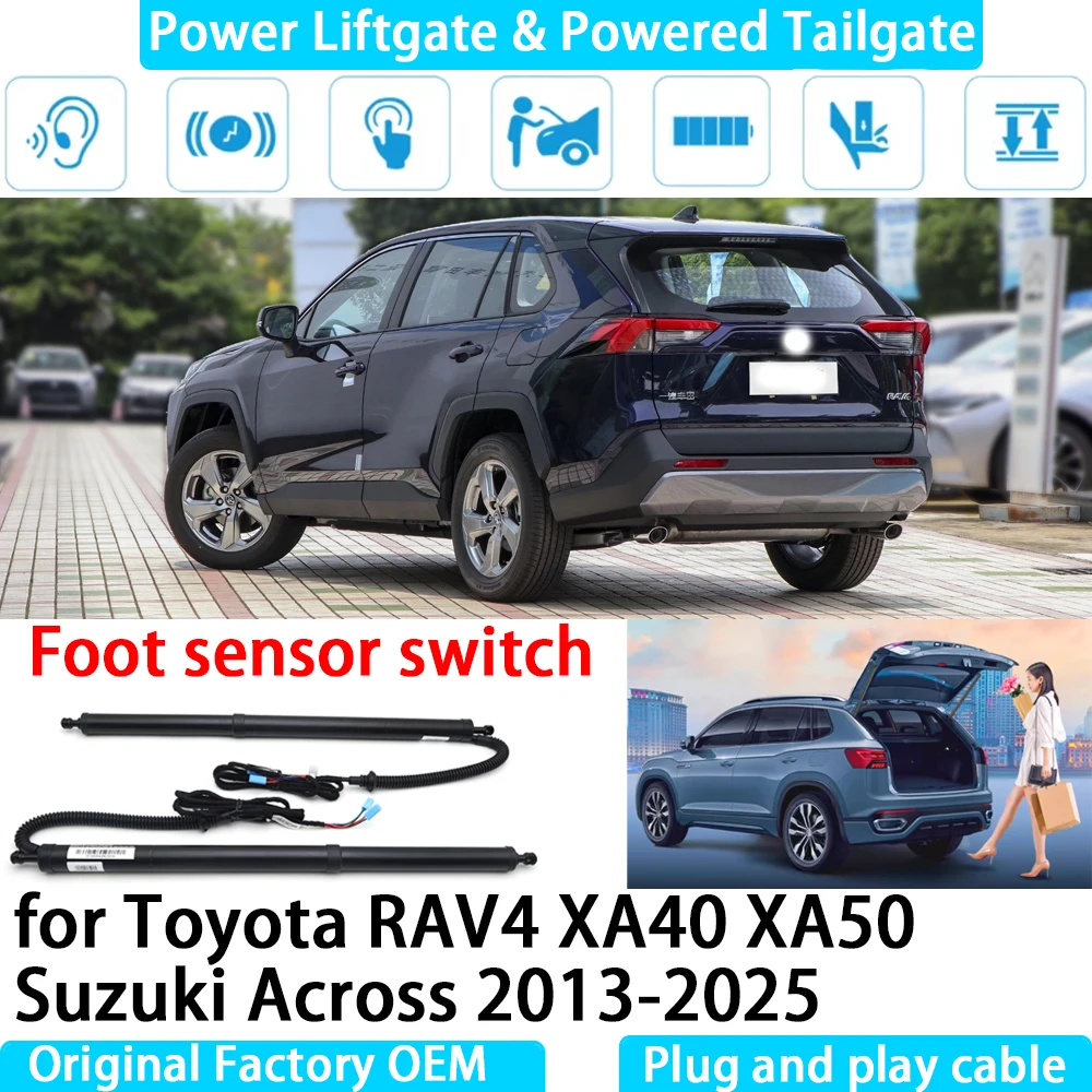for Toyota RAV4 XA40 XA50 Suzuki Across 2013-2025 Automatic Electric Power Liftgate Powered Tailgate Strut Tail Gate Lift System
for Toyota RAV4 XA40 XA50 Suzuki Across 2013-2025 Automatic Electric Power Liftgate Powered Tailgate Strut Tail Gate Lift System
