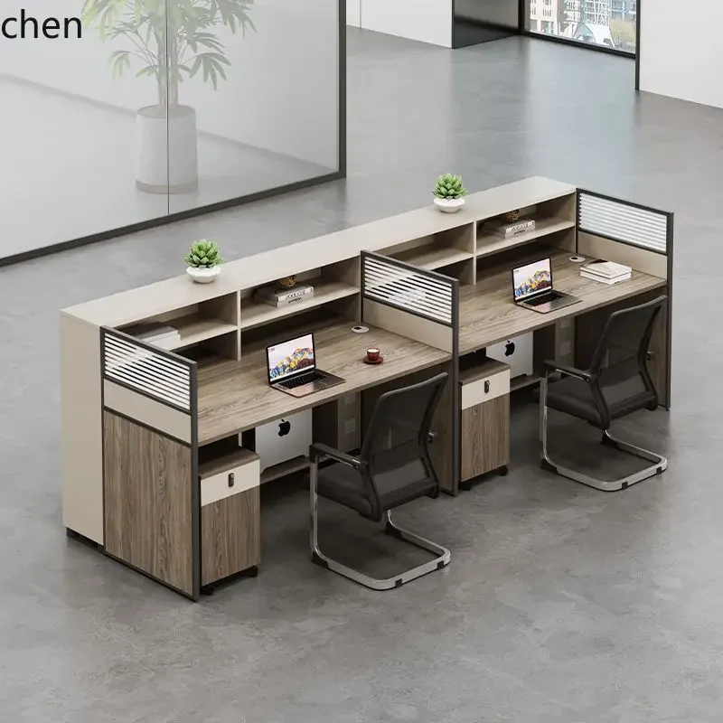 HYS Staff Office Desk and Chair Set Simple Modern 2/4/6 Person Employee Card Seat Financial Office Desk
HYS Staff Office Desk and Chair Set Simple Modern 2/4/6 Person Employee Card Seat Financial Office Desk