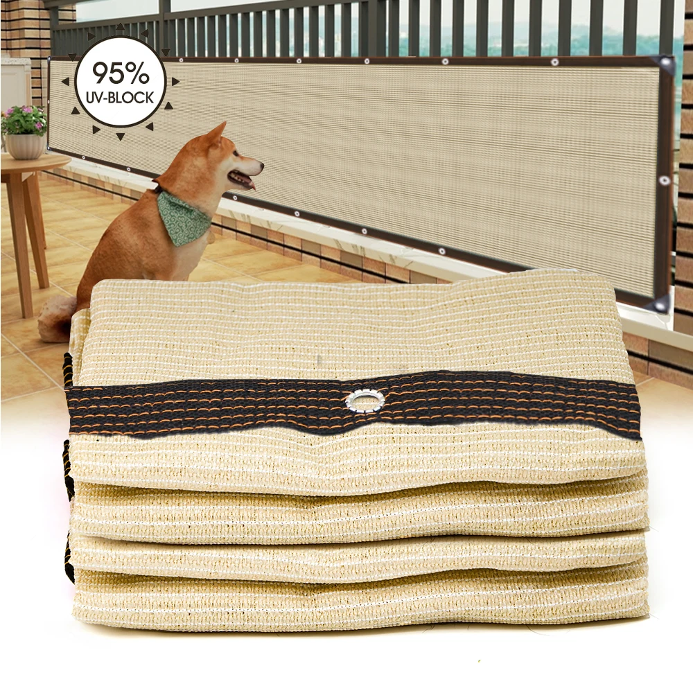 95% Shading Rate Garden Shade Cloth Sun Shade Net Anti-UV HDPE for Privacy Netting Pergola Canopy Sunshade Sails Balcony Fence
95% Shading Rate Garden Shade Cloth Sun Shade Net Anti-UV HDPE for Privacy Netting Pergola Canopy Sunshade Sails Balcony Fence
