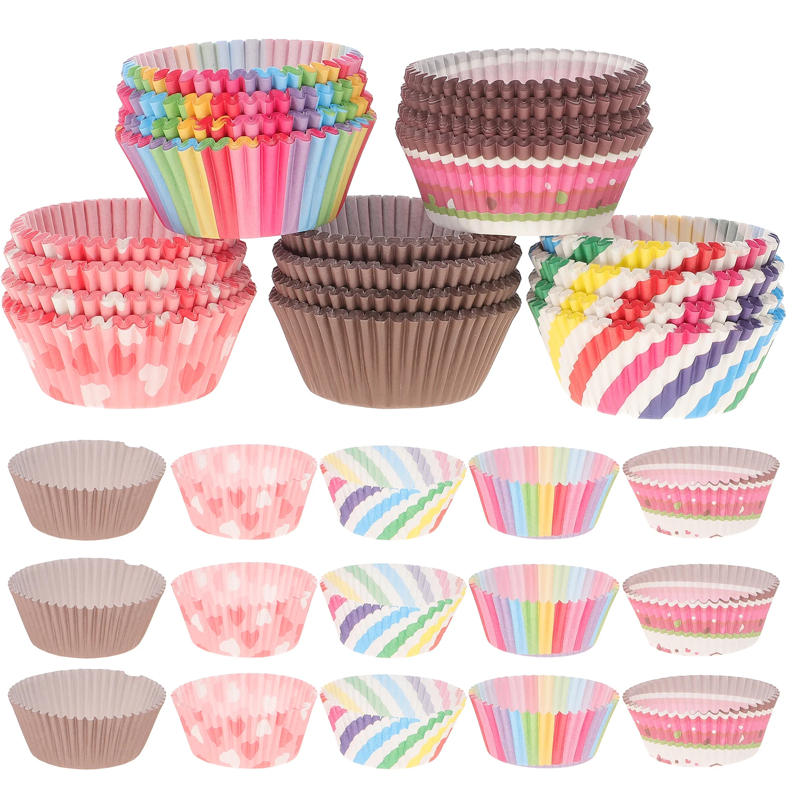 500Pcs Practical Muffin Cups Cupcake Liners Baking Cups Colorful Dessert Paper Holders Cake Cups
500Pcs Practical Muffin Cups Cupcake Liners Baking Cups Colorful Dessert Paper Holders Cake Cups