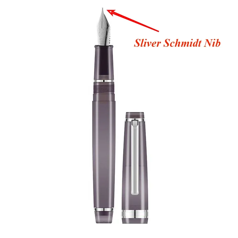 2025New Pattern JINHAO Acrylic Resin SCHMIDT Nib Fountain Pen Silver/Golden EF F 0.38 0.5MM Nib Ink Pen Writing PK Admok Pens
2025New Pattern JINHAO Acrylic Resin SCHMIDT Nib Fountain Pen Silver/Golden EF F 0.38 0.5MM Nib Ink Pen Writing PK Admok Pens