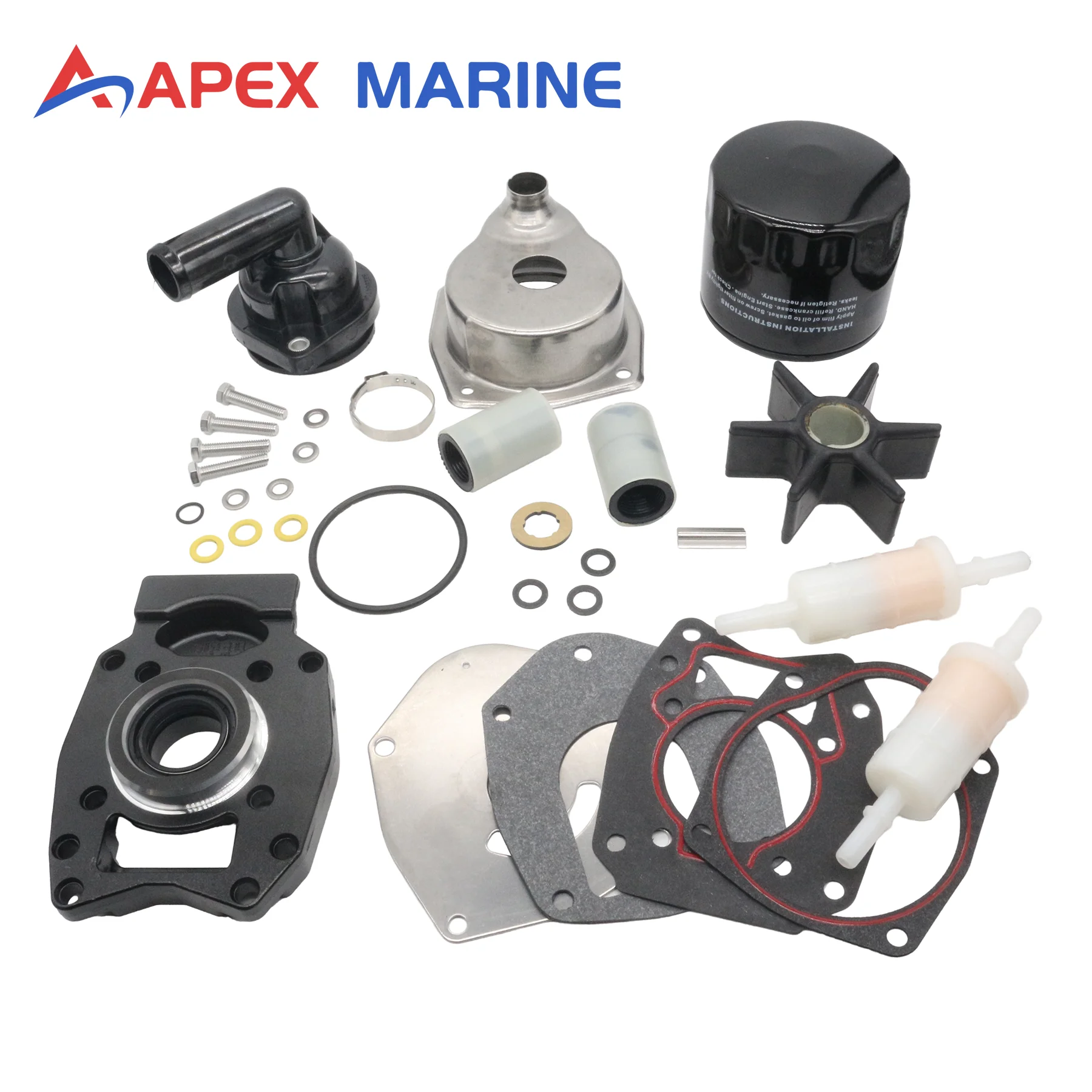 8M0097857 Marine Maintenance Kit Fits for Mercury 1.7L 75 80 90 100 115 HP 4-Stroke Outboard Engines 46-43024A7 47-8M0113799
8M0097857 Marine Maintenance Kit Fits for Mercury 1.7L 75 80 90 100 115 HP 4-Stroke Outboard Engines 46-43024A7 47-8M0113799