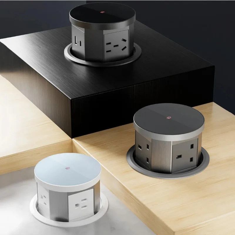 Tempered Glass Top Kitchen Counter Smart Pop Up Socket Push Button 4 Sides Electrical Socket with Usb Type-c Charger
Tempered Glass Top Kitchen Counter Smart Pop Up Socket Push Button 4 Sides Electrical Socket with Usb Type-c Charger