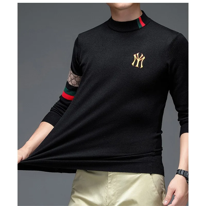 New Autumn and Winter Men's Knitted Base, Youth Fashion Trend, Men's Long Sleeved Round Neck Knitted Base Sweater, Men's
New Autumn and Winter Men's Knitted Base, Youth Fashion Trend, Men's Long Sleeved Round Neck Knitted Base Sweater, Men's