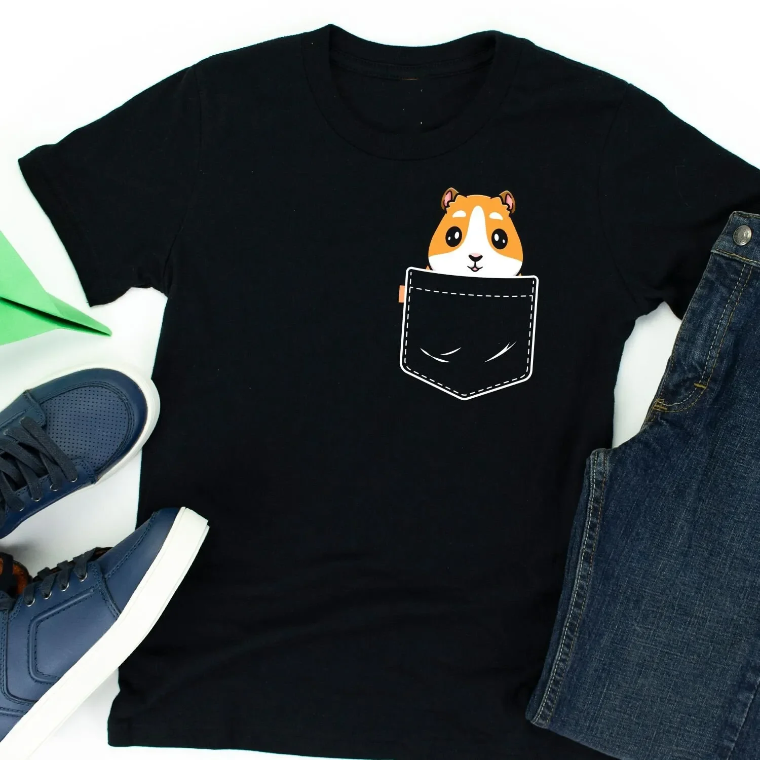 Pocket Guinea Pig T Shirt Lover Girls Women Clothes T Shirts Kawaii
Pocket Guinea Pig T Shirt Lover Girls Women Clothes T Shirts Kawaii