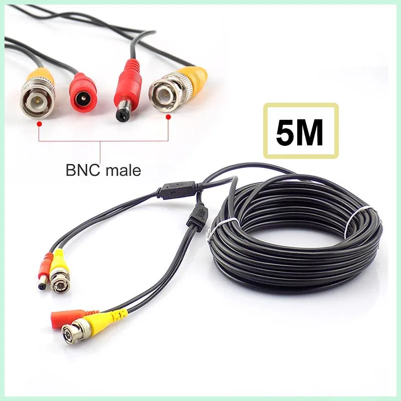 Кабель BNC для камер видеонаблюдения 5 м, для систем DVR, видеокабель с разъемом DC 5.5ммx2.1мм, для систем безопасности и видеонаблюдения W28
Кабель BNC для камер видеонаблюдения 5 м, для систем DVR, видеокабель с разъемом DC 5.5ммx2.1мм, для систем безопасности и видеонаблюдения W28