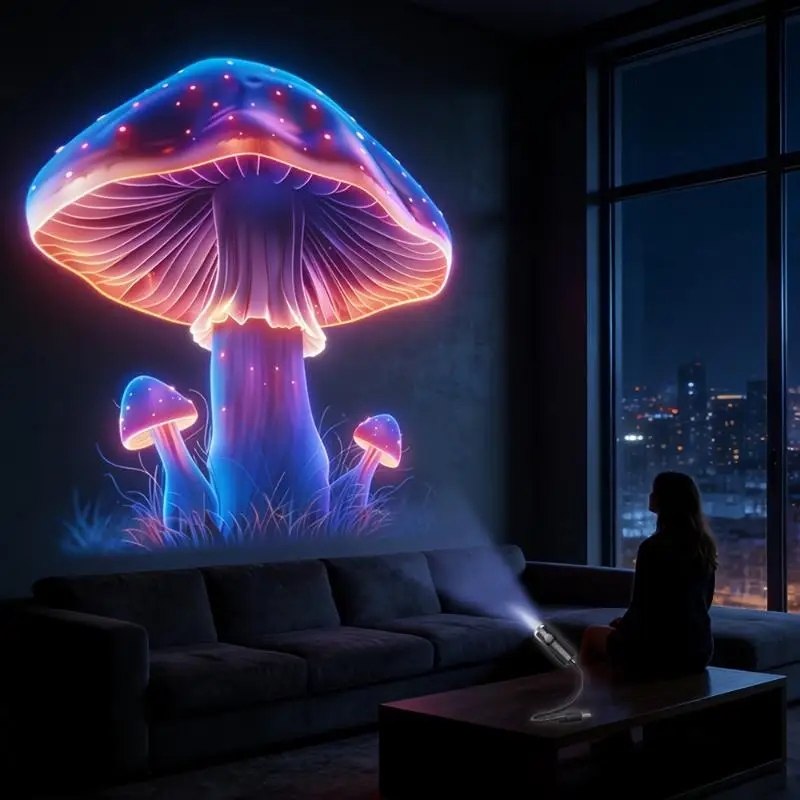 LED USB Mushroom Projection Light Dreamy Leaf And Starry Sky Projector Lamp Decorative Light For Ceiling Wall Night Light
LED USB Mushroom Projection Light Dreamy Leaf And Starry Sky Projector Lamp Decorative Light For Ceiling Wall Night Light