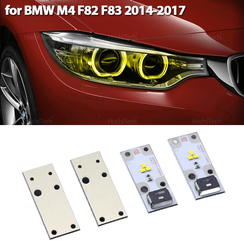 Для BMW M4 F82 F83 ксеноновая фара 2014-2017 передняя фара желтая светодиодная вставка диодная плата ангельские глазки световая доска 63117263051
Для BMW M4 F82 F83 ксеноновая фара 2014-2017 передняя фара желтая светодиодная вставка диодная плата ангельские глазки световая доска 63117263051