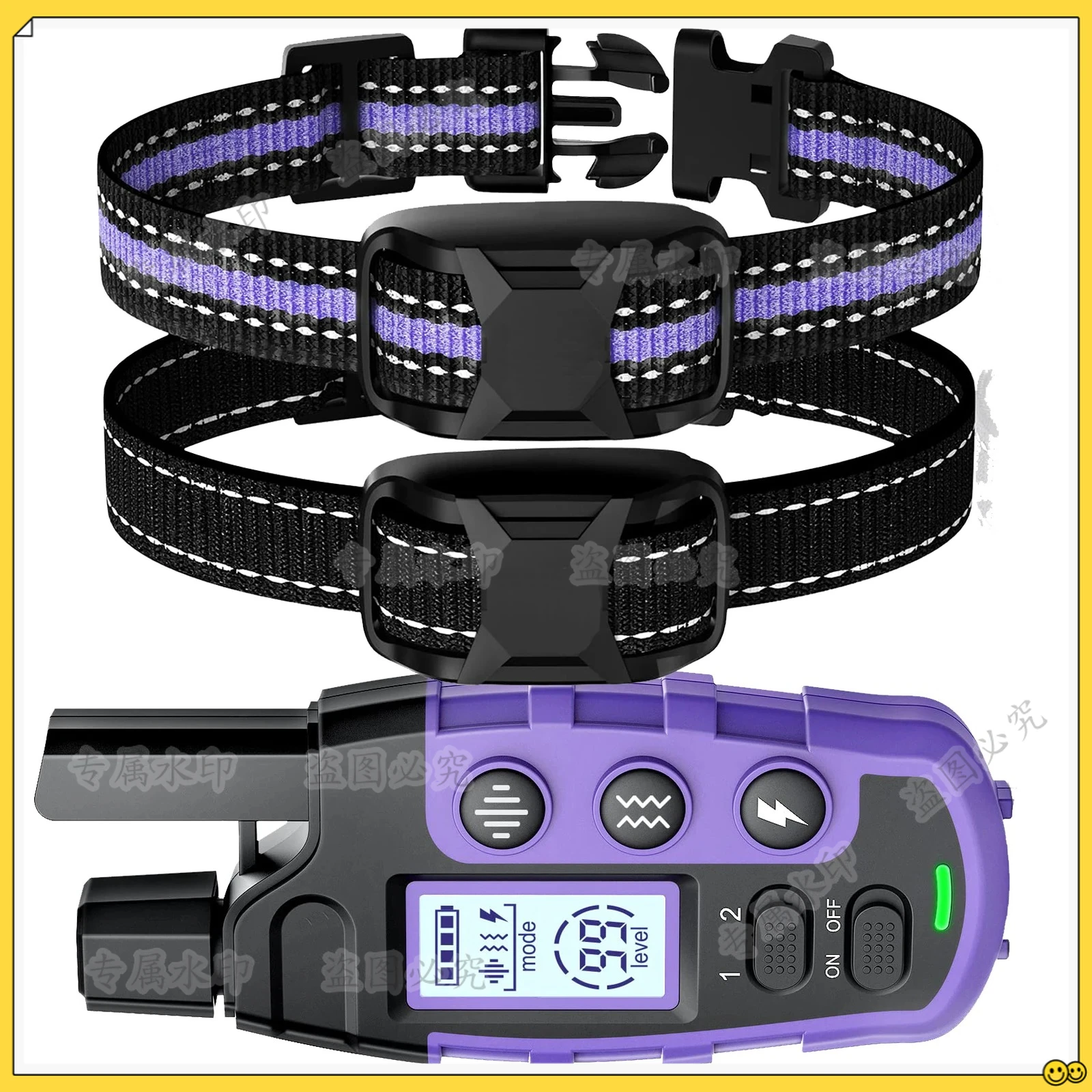 3300Ft Electric Training Collar Remote Control Waterproof Pet BehaviorFor 5-120lbs Puppy With Shock Vibration
3300Ft Electric Training Collar Remote Control Waterproof Pet BehaviorFor 5-120lbs Puppy With Shock Vibration