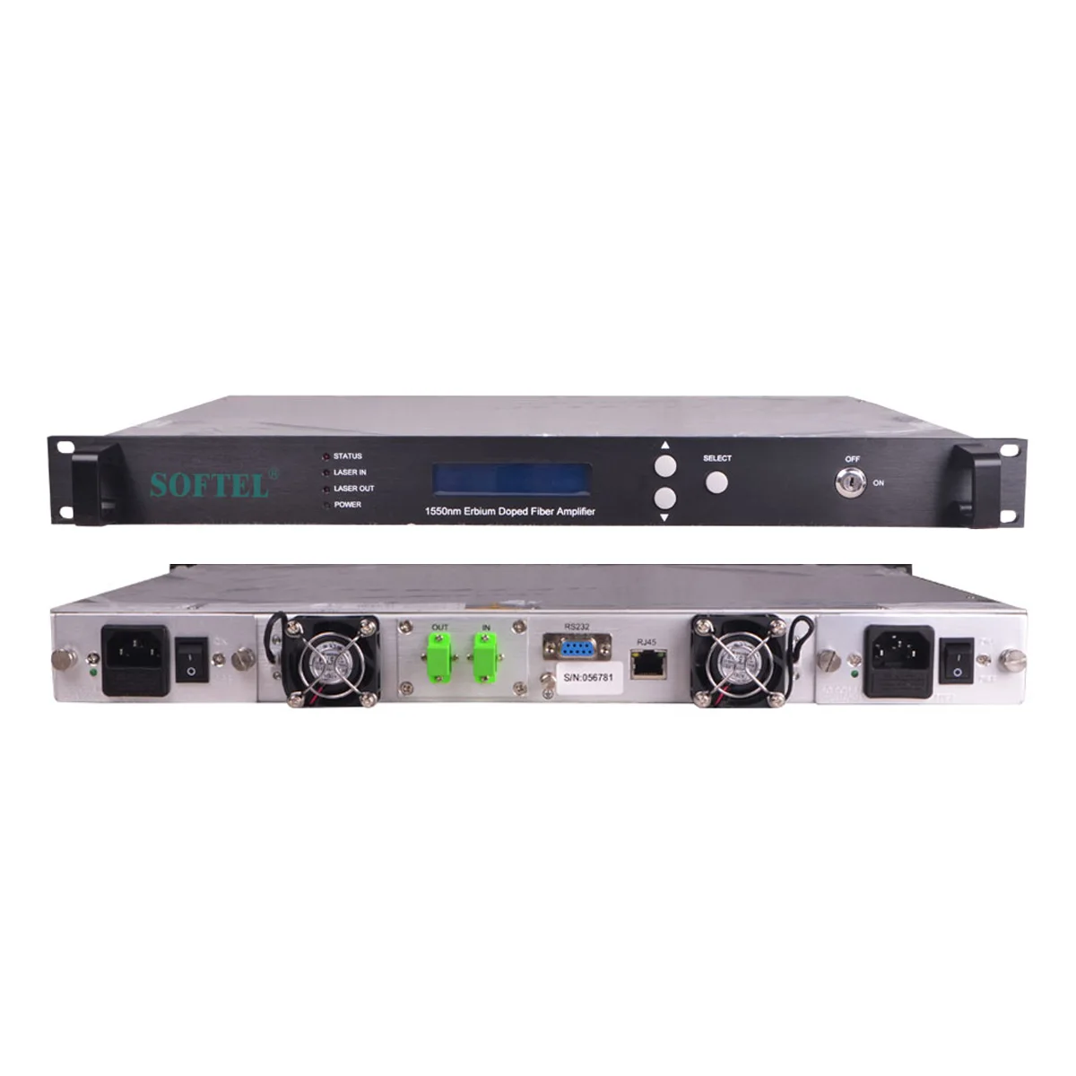 Softel Single Port Optical Fiber Signal Erbium-doped Amplifier 1 puerto Indoor RF CATV 1550nm Mini EDFA
Softel Single Port Optical Fiber Signal Erbium-doped Amplifier 1 puerto Indoor RF CATV 1550nm Mini EDFA