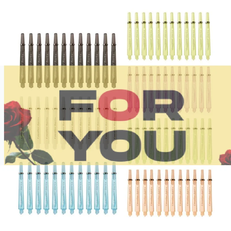 12 Pcs 45/35MM Plastic Darts Shafts 4.5mm Screw Thread Transparent Dart Stems With Stainless Steel O Ring For Steel Soft Dart
12 Pcs 45/35MM Plastic Darts Shafts 4.5mm Screw Thread Transparent Dart Stems With Stainless Steel O Ring For Steel Soft Dart