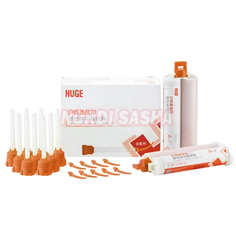 HUGE Elastomeric Impression Reproduction Material Dental HUGE Light Body Secondary mold Artificial Gingiva Silicone Rubber
HUGE Elastomeric Impression Reproduction Material Dental HUGE Light Body Secondary mold Artificial Gingiva Silicone Rubber