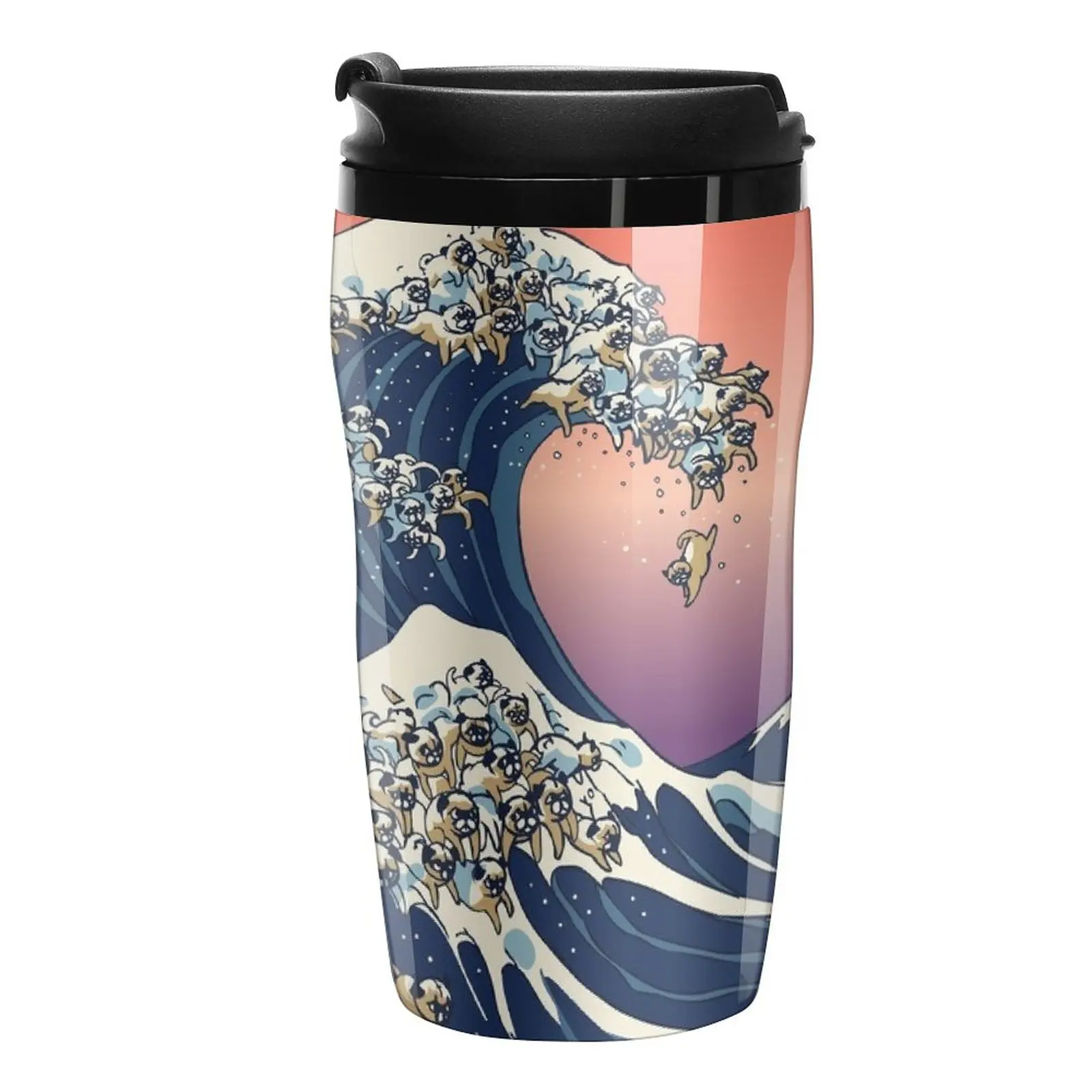 Новая дорожная кофейная кружка The Great Wave of Pug, роскошная чашка, кофейный набор, чайная чашка
Новая дорожная кофейная кружка The Great Wave of Pug, роскошная чашка, кофейный набор, чайная чашка