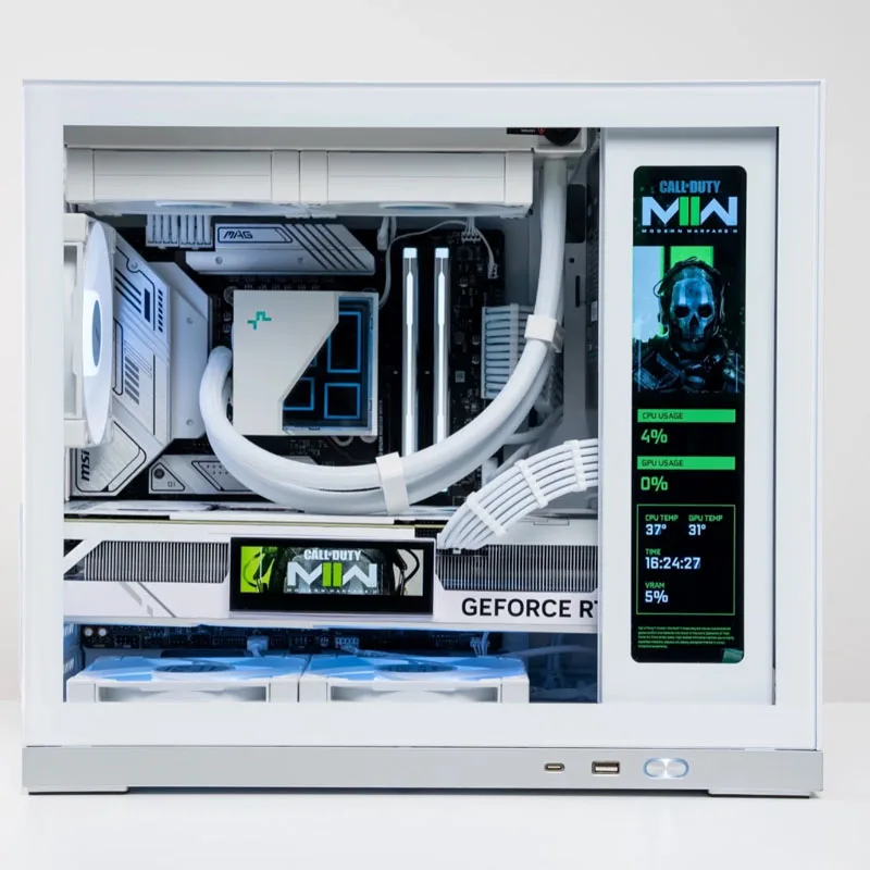 8.8 Inch IPS USB Secondary Screen Type-C PH Interface Turing Smart Screen CPU GPU RAM Computer Monitor Use TURZX Software
8.8 Inch IPS USB Secondary Screen Type-C PH Interface Turing Smart Screen CPU GPU RAM Computer Monitor Use TURZX Software